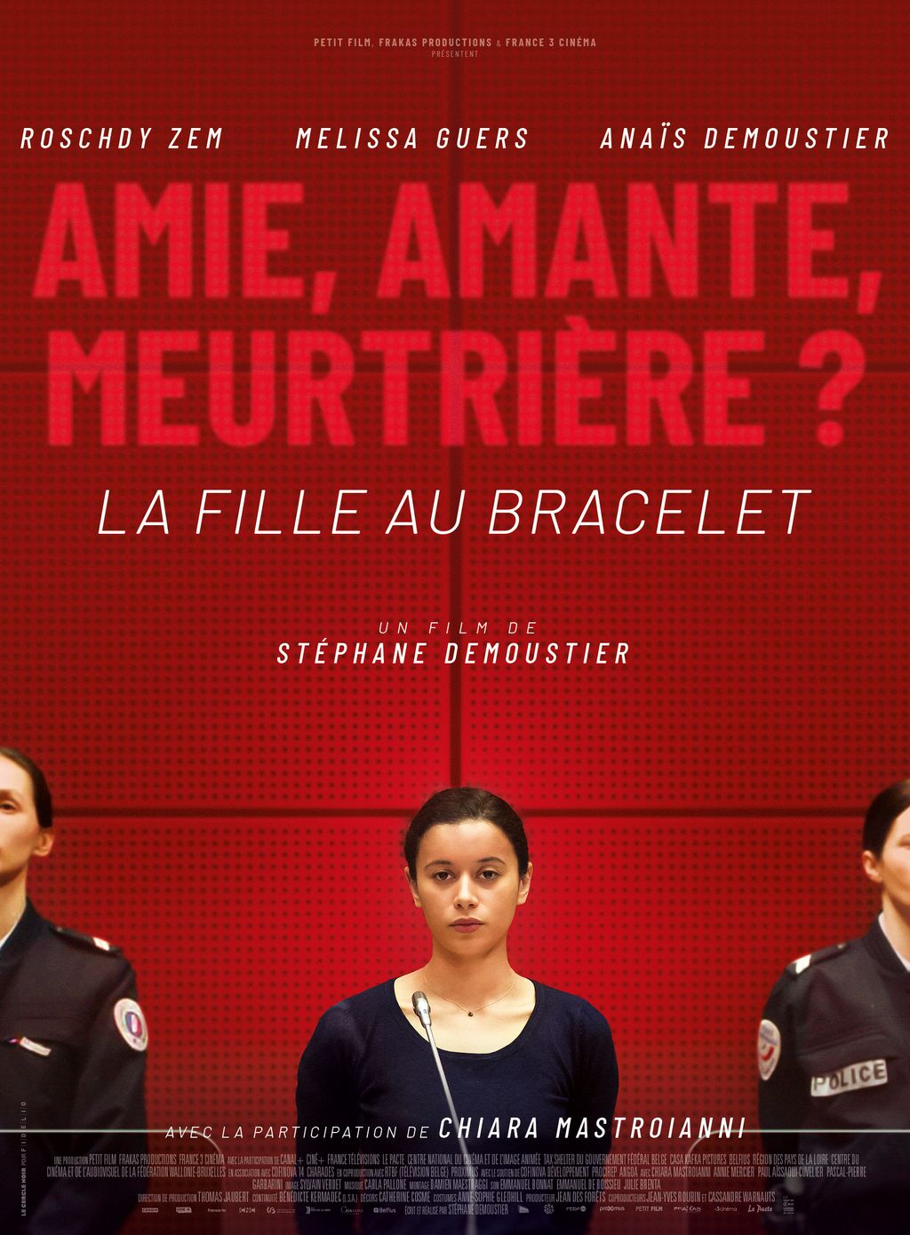 Affiche du film La fille au bracelet